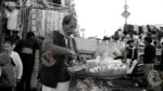 Man Selling Jhalmuri Indian Snacks - Log, colour and B&W - Image 2