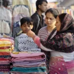 Women Buying Clothes - Log, colour and B&W