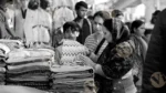 Women Buying Clothes - Log, colour and B&W - Image 2