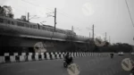 Delhi metro train - Log, colour and B&W - Image 2