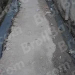 A Narrow Street - Log, colour and B&W