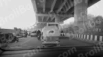 View of Traffic from Inside the Car - Log, colour and B&W - Image 2