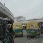 Traffic Jam - Log, colour and B&W