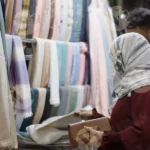 Women Buying Clothes - Log, colour and B&W