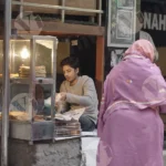Boy packing Food - Log, colour and B&W
