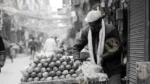 Man Selling Fruits - Log, colour and B&W - Image 2