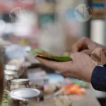Making Paan - Log, colour and B&W