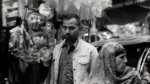 Man Selling Candy in a Market - Log, colour and B&W - Image 2