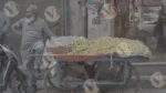 Man Selling Fruits - Log, colour and B&W - Image 3